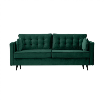 Dunkelgrünes Sofa BECKY