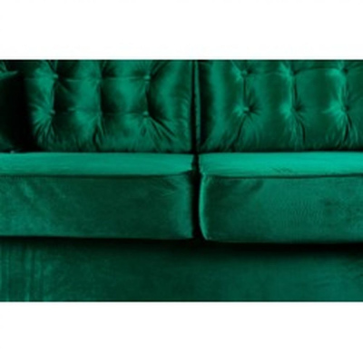 Dunkelgrünes Sofa BECKY