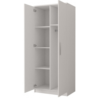 Kleiderschrank für Kinderzimmer OLEG – Breite 80 cm, weiß