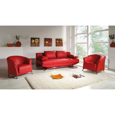 Bequemes Sofa ONNI – rot