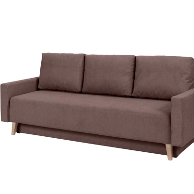 Sofa mit Stauraum ODIN – braun