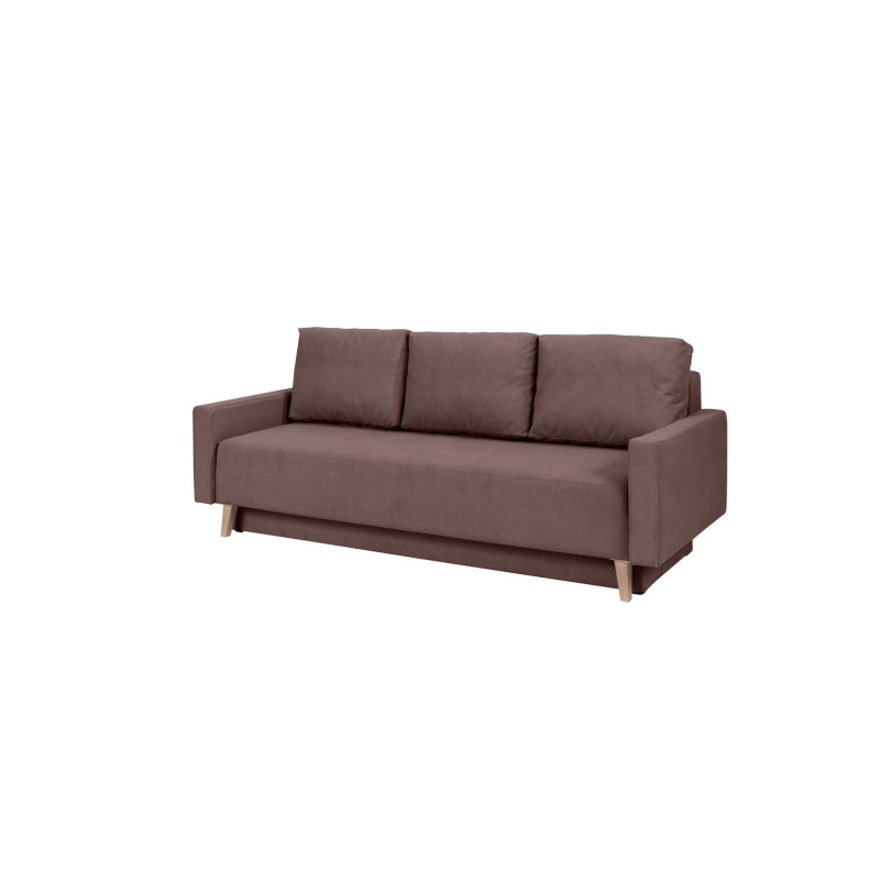 Sofa mit Stauraum ODIN – braun