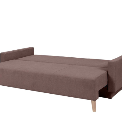 Sofa mit Stauraum ODIN – braun