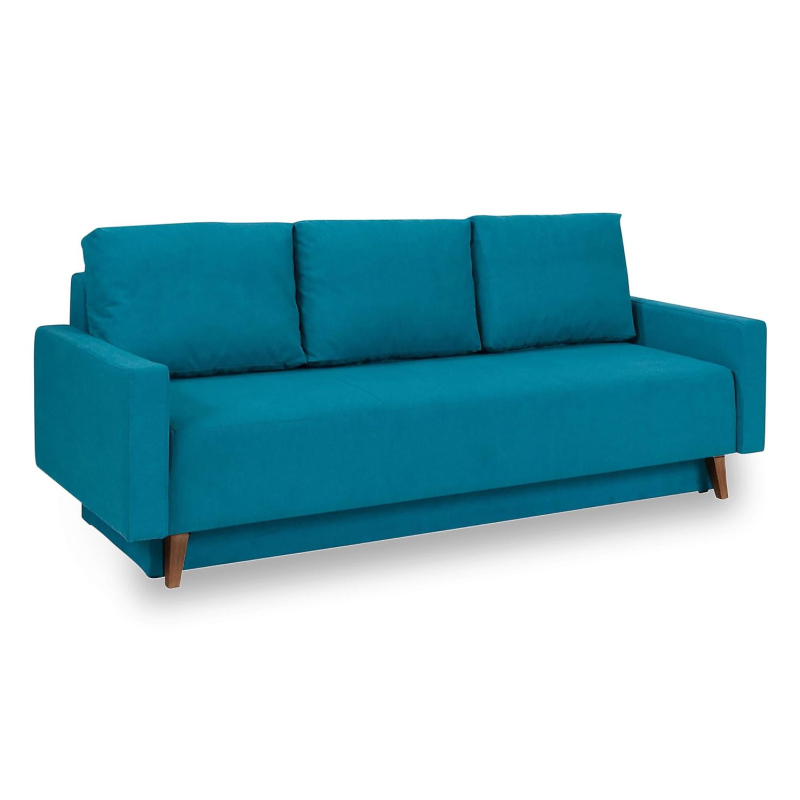 Sofa mit Stauraum ODIN – blau