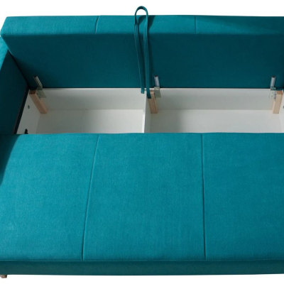 Sofa mit Stauraum ODIN – blau