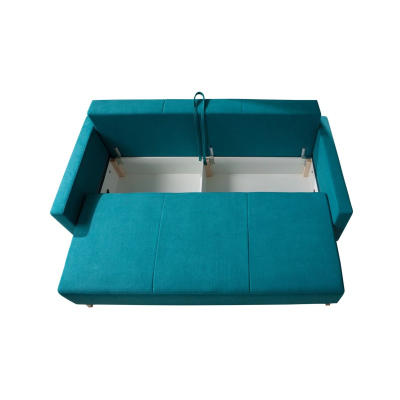 Sofa mit Stauraum ODIN – blau