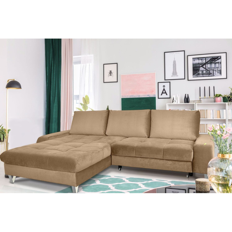 Elegante Couchgarnitur HARVEY, beige