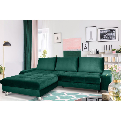 Elegante Couchgarnitur HARVEY, grün