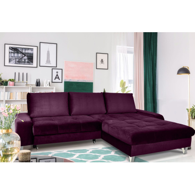 Elegante Couchgarnitur HARVEY, lila