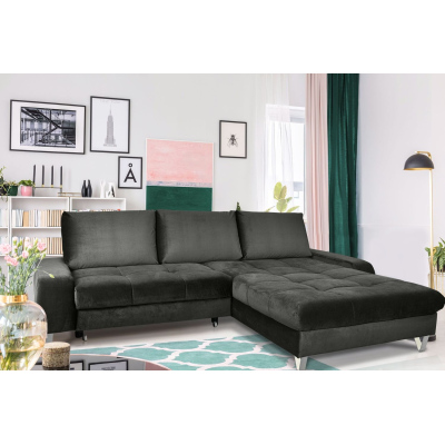 Elegante Couchgarnitur HARVEY, grau