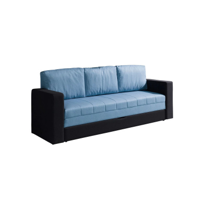 Couch mit Stauraum CONNOR – Blau