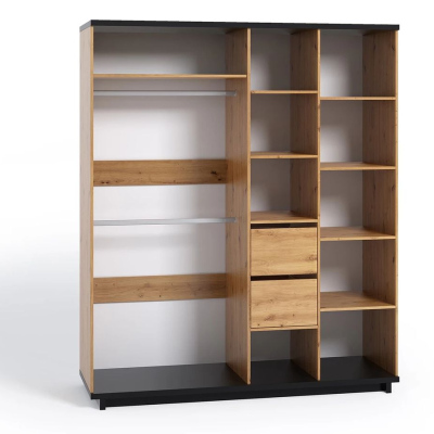 Kleiderschrank mit Spiegel 180 ISOLDA