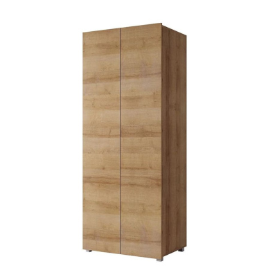 Zweitüriger Kleiderschrank CONNOR – Breite 80 cm, braun