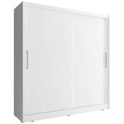 Kleiderschrank 180 cm WESTON – weiß