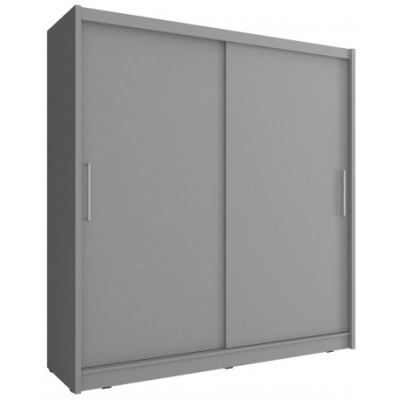 Kleiderschrank 200 cm WESTON – graphit