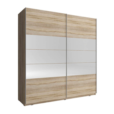 Kleiderschrank 150 cm MELODY 1 – Eiche sonoma