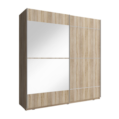 Kleiderschrank 150 cm MELODY 4 – Eiche sonoma