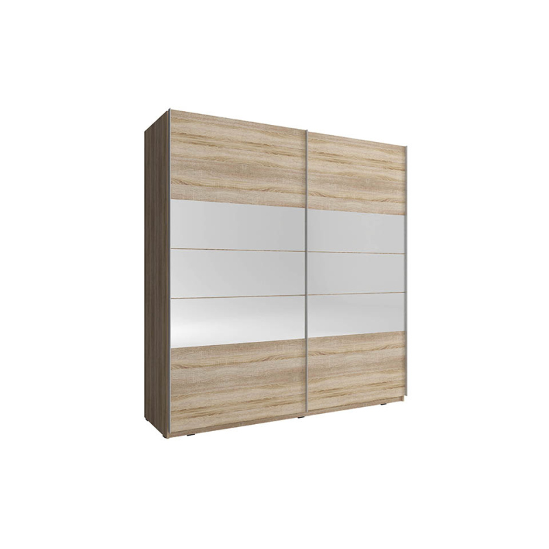 Kleiderschrank 200 cm MELODY 1 – Eiche sonoma