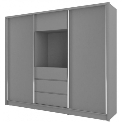 TV-Schrank 250 cm MARKEL – graphit