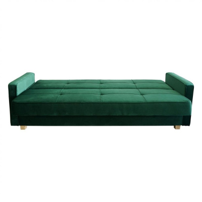 Elegantes Retro-Sofa MARTHA – gelb