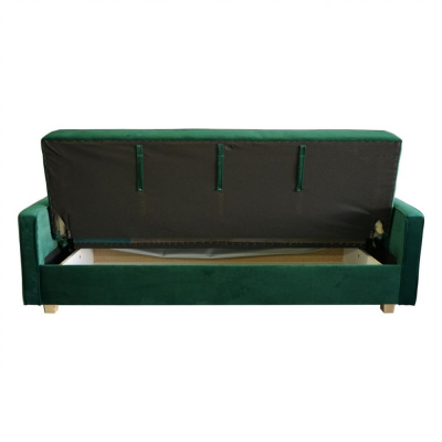 Elegantes Retro-Sofa MARTHA – grau