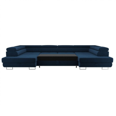 Couchgarnitur WILFRED U2 – Blau 1