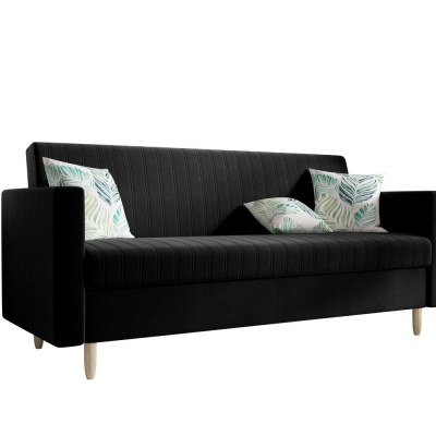 Schlafsofa MOHINI – Schwarz