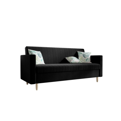 Schlafsofa MOHINI – Schwarz