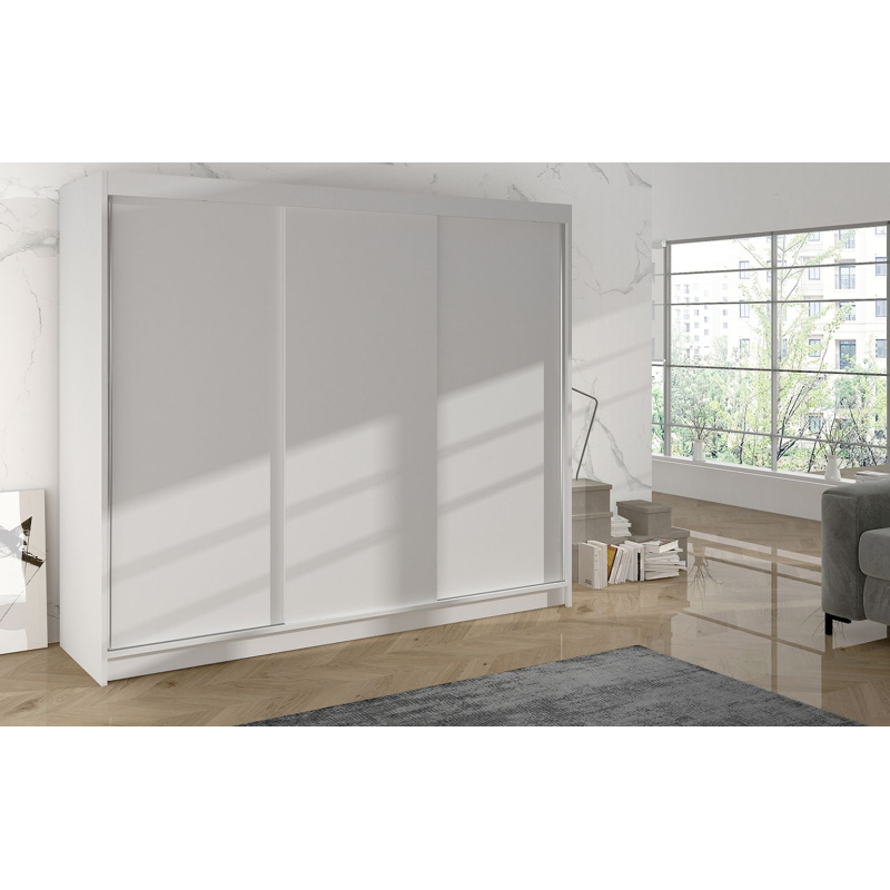 Kleiderschrank DANIELLA 2 – Breite 200 cm, weiß