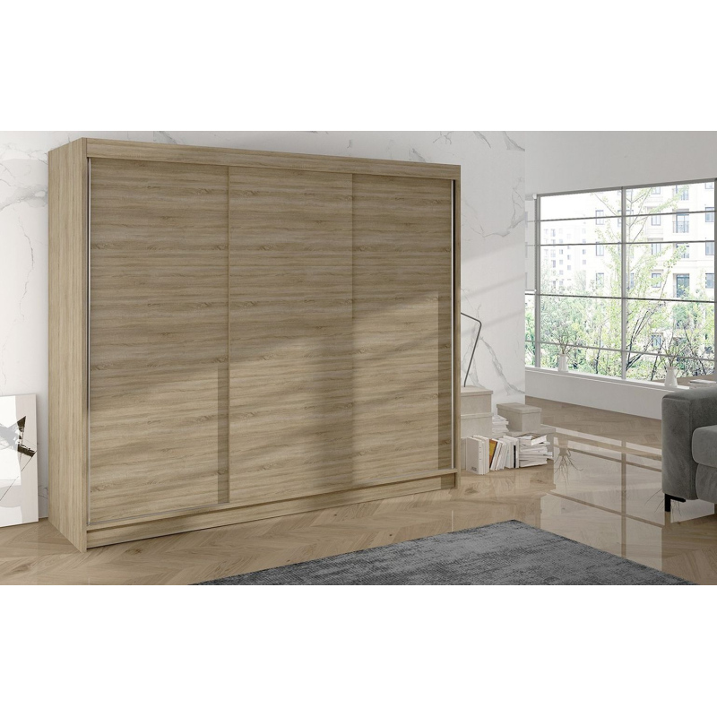 Kleiderschrank DANIELLA 2 – Breite 200 cm, Eiche sonoma