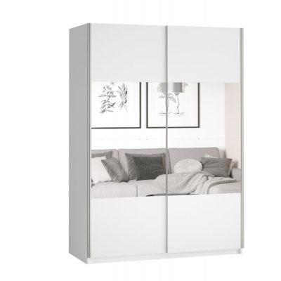 Spiegelschrank MARCELA – Breite 120 cm, weiß