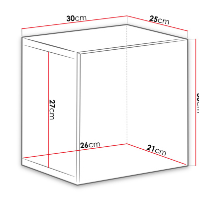 Hängeschrank RIONATA 5 – graphit