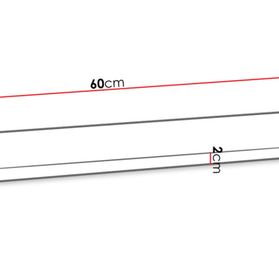 Regal für die Wand RIONATA 3 – graphit