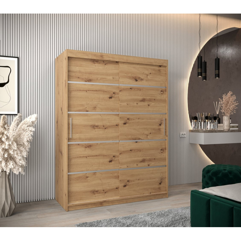 Kleiderschrank ENNI – Breite 150 cm, Eiche artisan