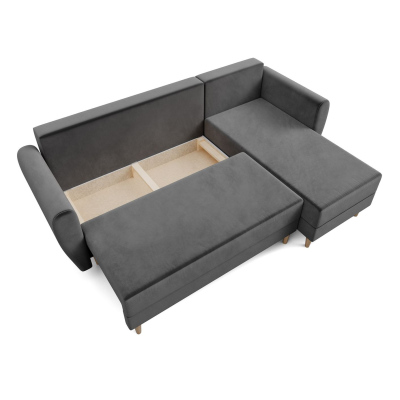 Ecksofa PIVEK – Grau