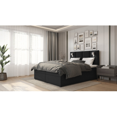 Amerikanisches Bett ANDY – 120x200, Schwarz