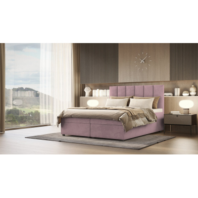 Hotelbett DELTA – 200x200, rosa