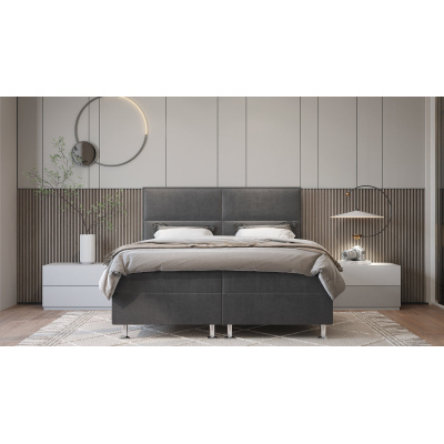 Boxspringbett FIXIE – 120x200, Braun