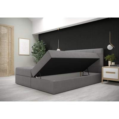 Modernes Bett mit Stauraum 180x200 STIG 5 – grün