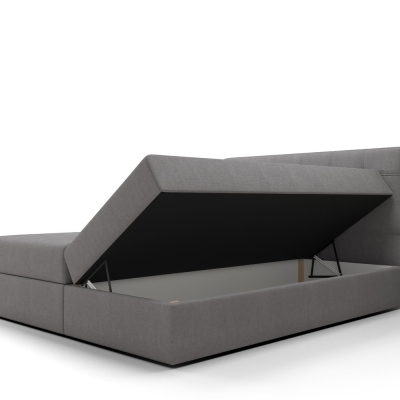 Modernes Bett mit Stauraum 180x200 STIG 5 – grün