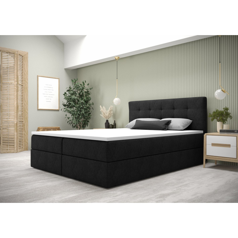 Modernes Bett mit Stauraum 180x200 STIG 5 – Anthrazit