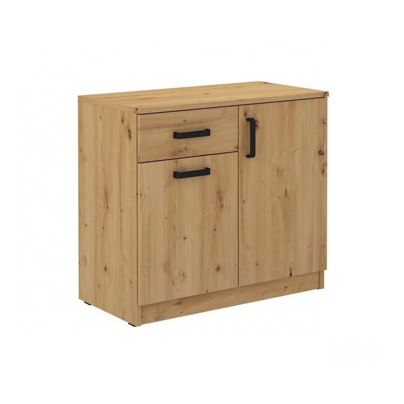 Schrank mit Schublade MABAKA – Eiche Artisan