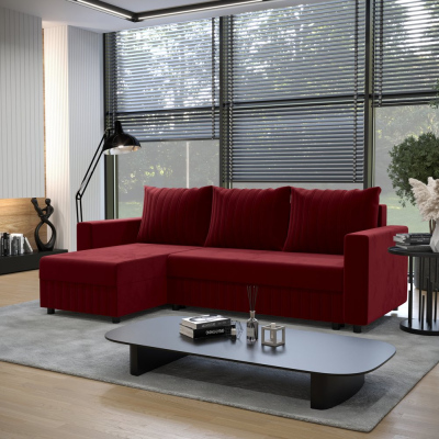 Schlaf Couchgarnitur EDITH – Rot