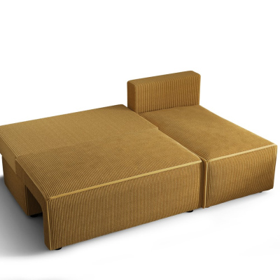 Bequeme Couch mit Stauraum RADANA – lachsrosa