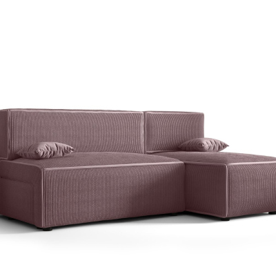 Bequeme Couch mit Stauraum RADANA – rosa