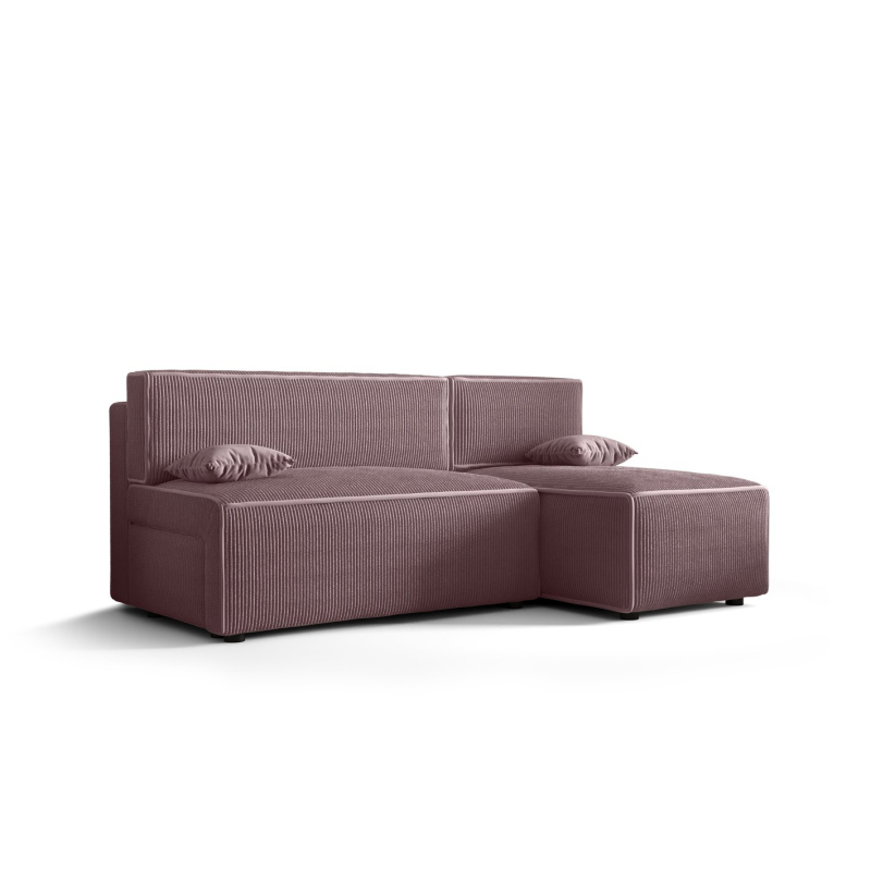 Bequeme Couch mit Stauraum RADANA – rosa