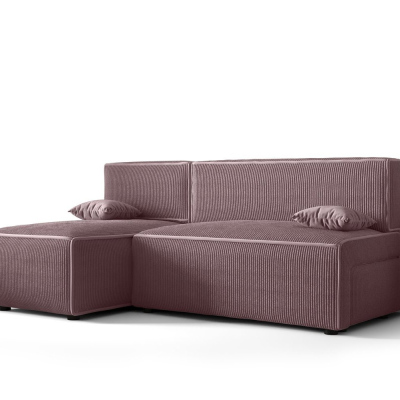 Bequeme Couch mit Stauraum RADANA – rosa