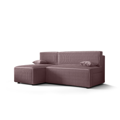 Bequeme Couch mit Stauraum RADANA – rosa