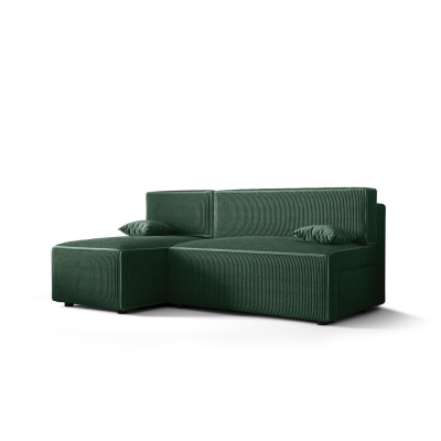 Bequeme Couch mit Stauraum RADANA – grün