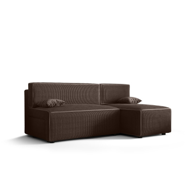 Bequeme Couch mit Stauraum RADANA – braun 2